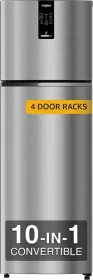 Whirlpool IFPRO INV CNV 278 Illusia Steel-Y 235 L 2 Star Double Door Refrigerator