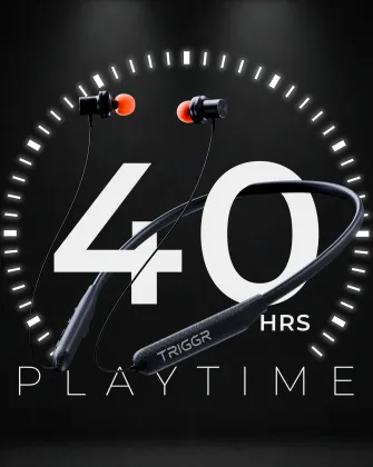 TRIGGR Bassplugs 100 Wireless Neckband