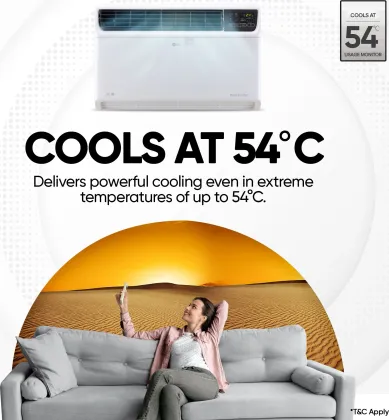 LG AW-Q18WUZA 1.5 Ton 5 Star 2026 Inverter Window AC