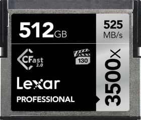 Lexar Professional 3500X 512GB Compact Flash Class 10 Memory Card