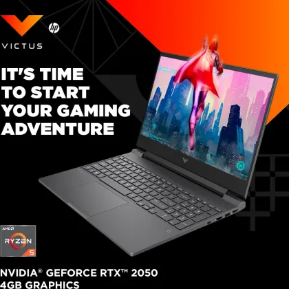 HP Victus 15-fb1015AX Gaming Laptop (AMD Ryzen 5 7535HS/ 8GB/ 512GB SSD/ Win11/ 4GB Graph)