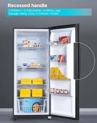 BLACK+DECKER BUC1700XB 17 Cu Ft Single Door Refrigerator