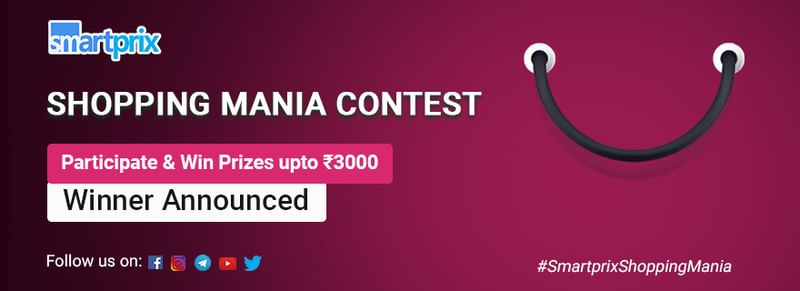 Smartprix Shopping Mania Contest: Prizes upto Rs.3000