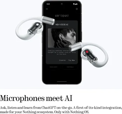 Nothing Ear Open True Wireless Earbuds