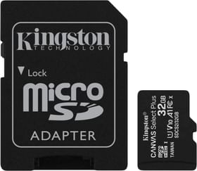 Kingston Canvas Select Plus 32GB UHS-I Class 10 Memory Card