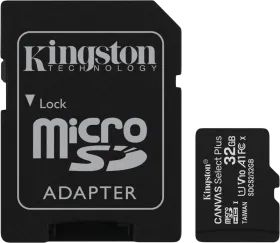Kingston Canvas Select Plus 32GB UHS-I Class 10 Memory Card