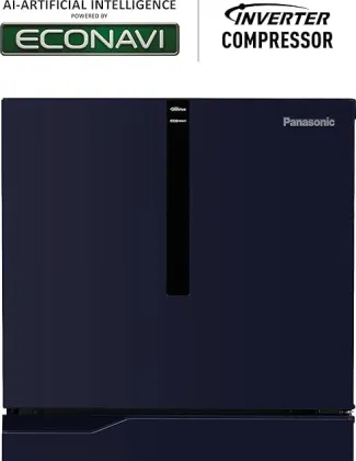 Panasonic NR-TH272BPAN 260 L 2 Star Double Door Refrigerator