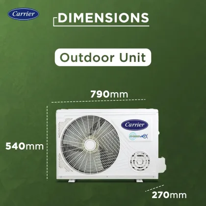 Carrier CAI19PE3R35F0 1.5 Ton 3 Star 2025 Inverter Split AC
