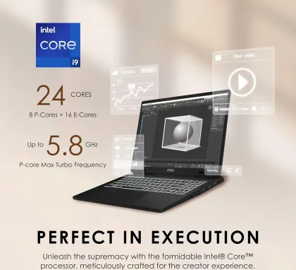 MSI Creator M16 HX C14VGG-291US Laptop (14th Gen Core i9/ 32GB/ 2TB SSD/ Win11/ 8GB Graphics)
