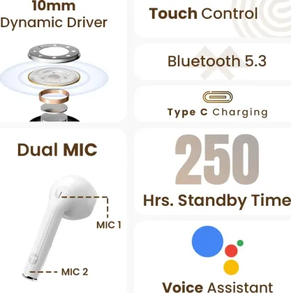 Toreto Air Beat True Wireless Earbuds