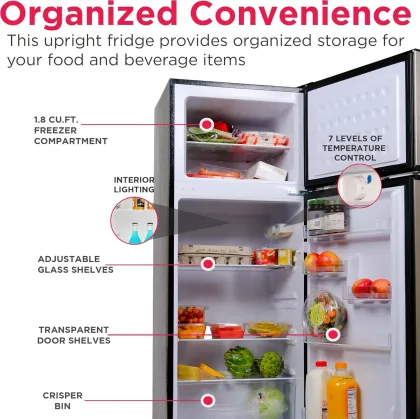 Frigidaire EFR786 7.5 Cu Ft Double Door Refrigerator