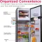Frigidaire EFR786 7.5 Cu Ft Double Door Refrigerator