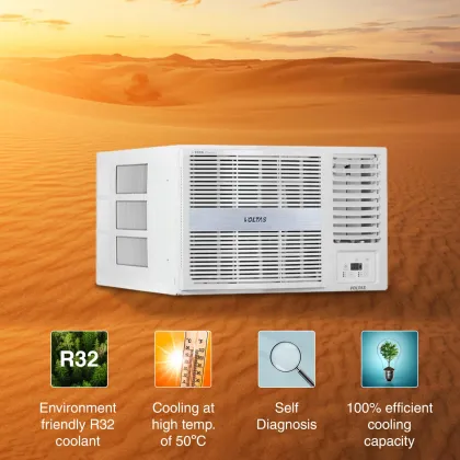 Voltas 125V Vertis Pearl 1 Ton 5 star 2023 Inverter Window AC