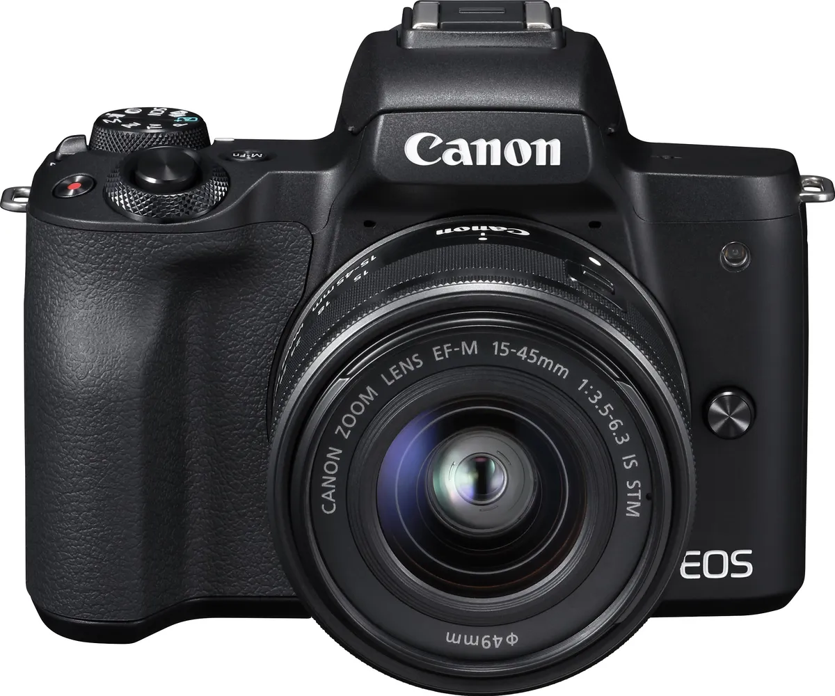Canon EOS M50 (EF-M15-45 IS STM) DSLR Camera - Price in India (Jun