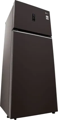 LG GL-T422VRSX 423L 3 Star Double Door Refrigerator