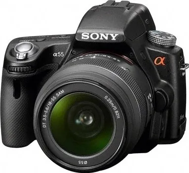 Sony SLT-A55VL SLR (SAL 18-55mm Kit Lens)