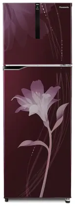 Panasonic Nr-bg341plw3 336L 3 Star Double Door Refrigerator