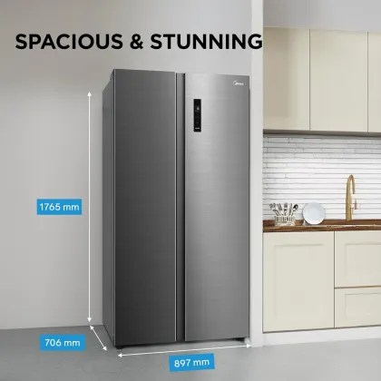 Midea MDRS710FGF46 563 L Side by Side Refrigerator