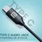 Portronics Conch Z ANC Type-C Wired Earphones