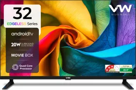 VW Edgeless Series 32 inch HD Ready Smart QLED TV (VW32S)