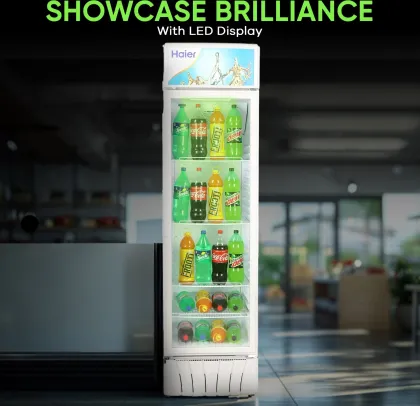 Haier HVC-425GHC 425 L Single Glass Door Visi Cooler Price in
