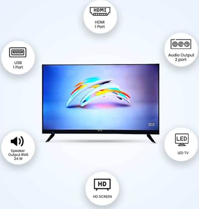 Smart S Tech SHD-NSMART24-1 24 inch HD Ready LED TV