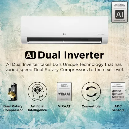 LG US-Q19ANZE 1.5 Ton 5 Star 2025 Inverter Split AC