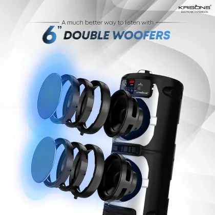 Krisons Cylender 222 50W Portable Speaker