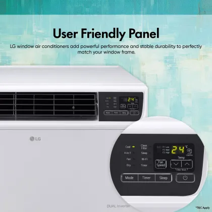 LG TW-Q18WWXA 1.5 Ton 3 Star 2024 Inverter Window AC