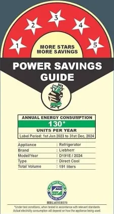 Liebherr DNPsiE 1901 191 L 5 Star Single Door Refrigerator