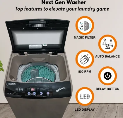 Equator EWTL 808 8 kg Fully Automatic Top Load Washing Machine