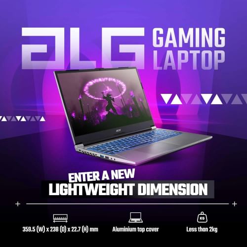 Acer 15 ALG ‎AL15G-53 Gaming Laptop (13th Gen Intel Core i7/ 16GB/ 1TB SSD/ Win11/ 6GB RTX 3050 Graphics)