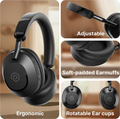pTron Studio Ultima Wireless Headphones