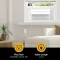 Whirlpool WHAW-241IN 24000 BTU 230V Window AC