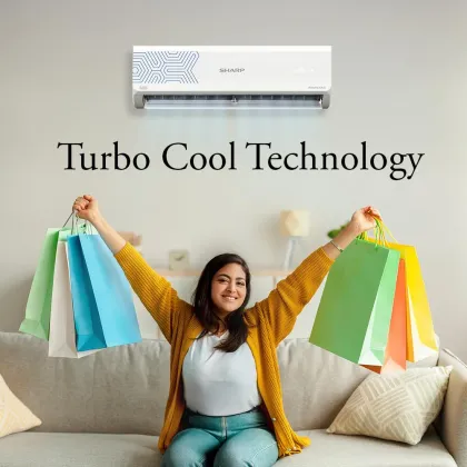 Sharp AH-SI12V3B-SC 1 Ton 3 Star Inverter Split AC