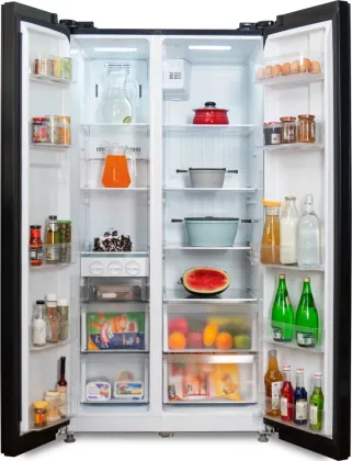Kelvinator KRS-B600BKG 584 L Star Side by Side Refrigerator