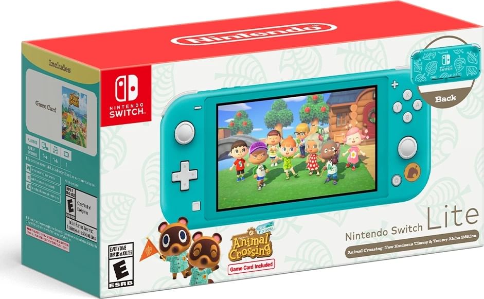 Nintendo Switch Lite in hotsell Turquoise Bundle