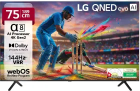 LG QNED92 75 inch Ultra HD 4K Smart Mini LED TV (75QNED92ALA)