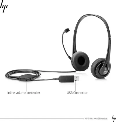 HP T1A67AA Wired Headphones