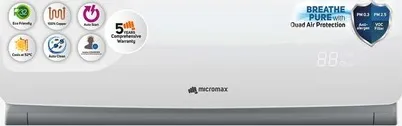 Micromax ACS12C3B3TS6WHIIDU 1 Ton 3 Star Split AC