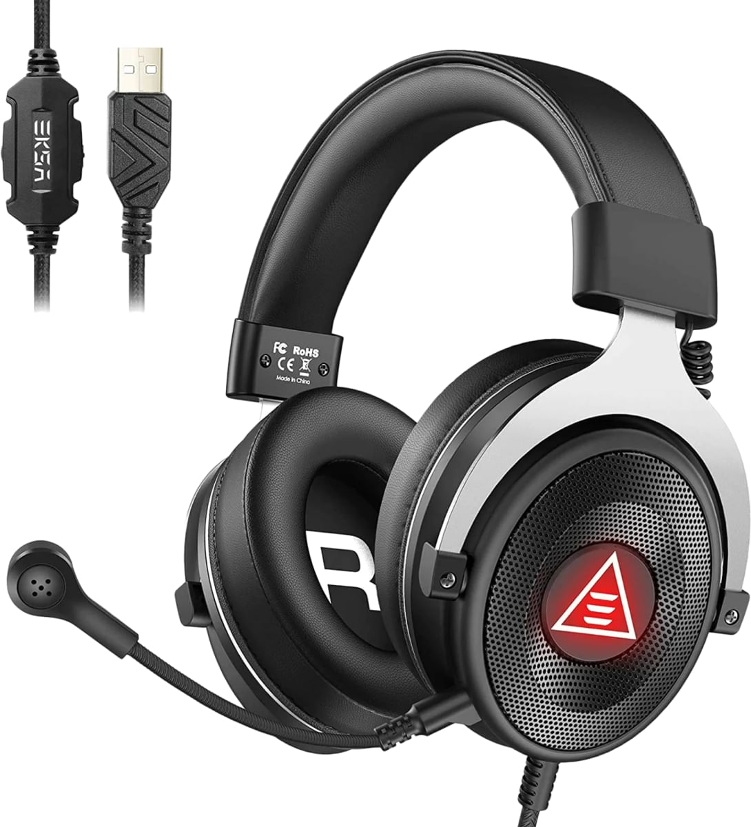 EKSA E900 Plus Wired Gaming Headphones Price in India 2024, Full Specs ...