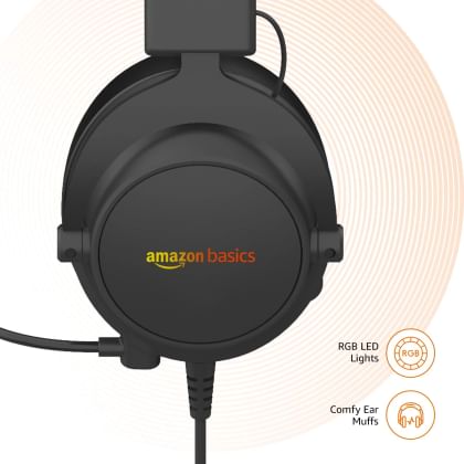 AmazonBasics H1 Wired Headphones