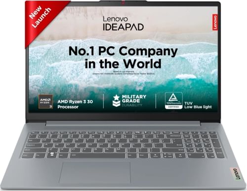 Lenovo IdeaPad Slim 3 82XQ01MAIN Laptop (AMD Ryzen 3 30/ 16GB/ 512GB SSD/ Win11 Home)
