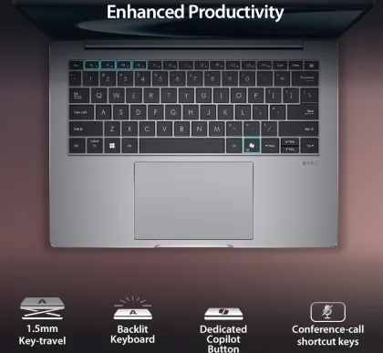 Asus Expertbook P3 P3405CVA-LY0308WS Laptop (13th Gen Core i7/ 32GB/ 1TB/ Win11)