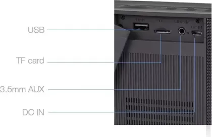 F&D W17 10 W Bluetooth Speaker