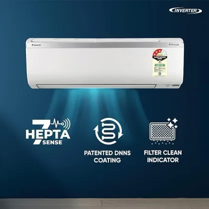 Daikin FTKC35XV16WWA 1 Ton 3 Star 2026 Inverter Split AC
