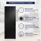 Electrolux EBM3402L-B 335 L 1 Star Double Door Refrigerator