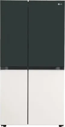 LG GL-B257EET3 650 L 3 Star Side By Side Refrigerator