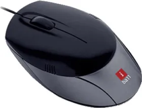 iBall Aero Dynamic Shiny Wired Optical Mouse Gaming Mouse (PS/2)