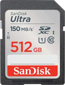 SanDisk Ultra 512GB UHS-I SDXC SD Memory Card